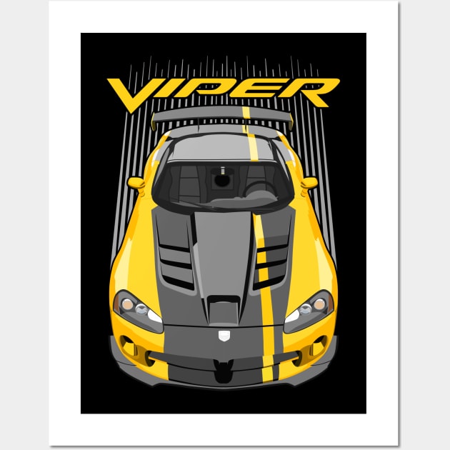 Viper ACR-yellow Wall Art by V8social